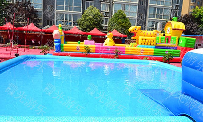 吴起儿童乐园充气游泳池